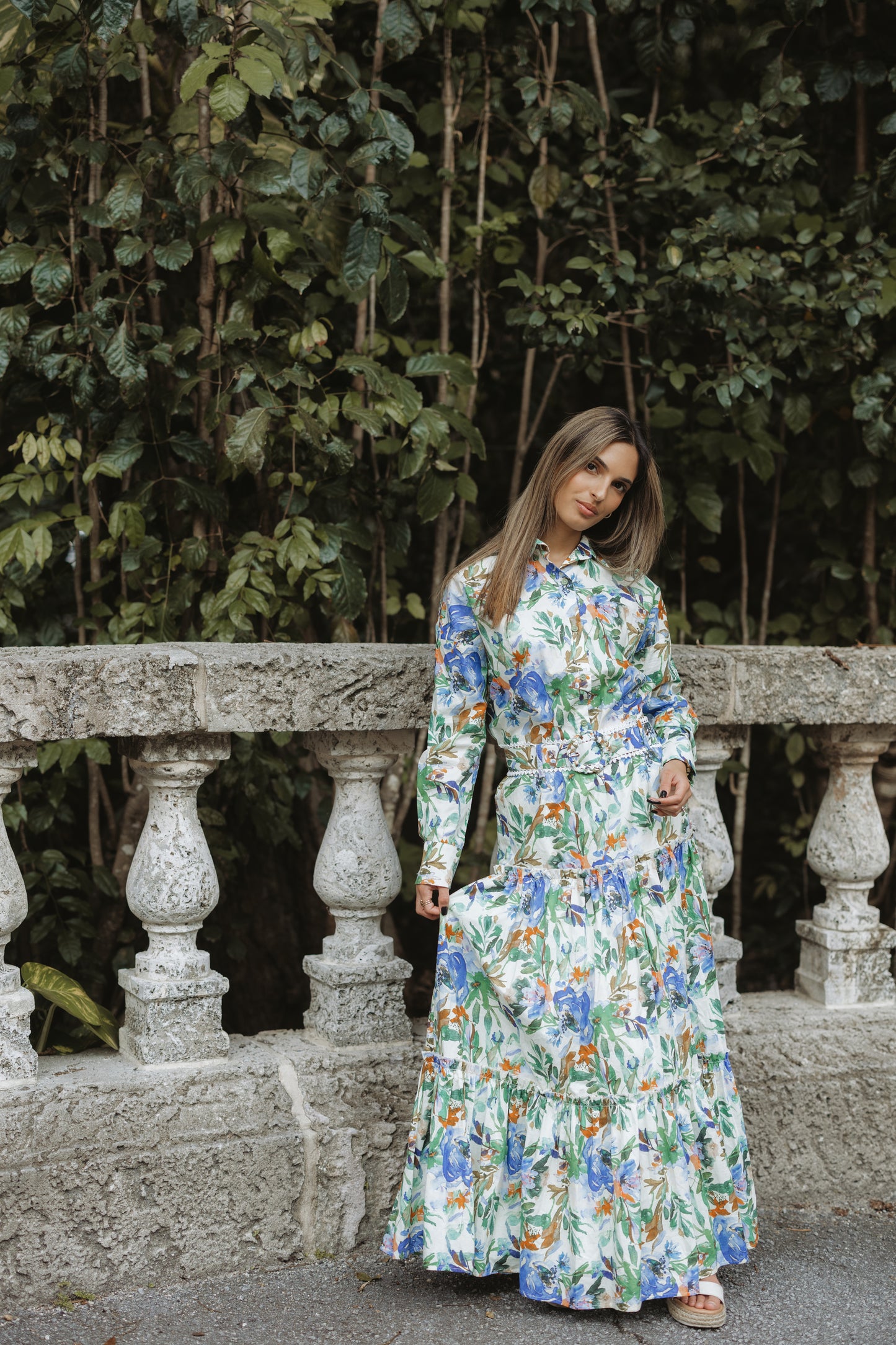 Floral Cobalt Set