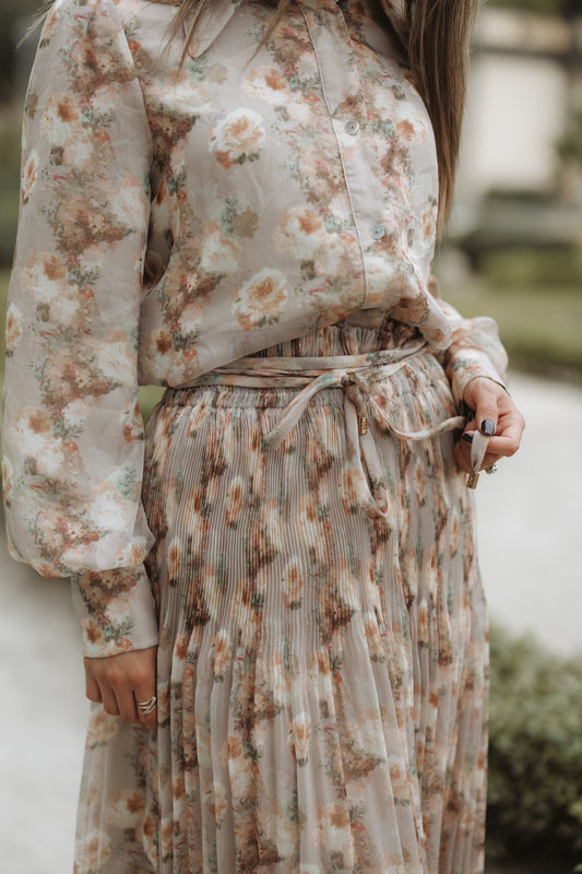 Organza Floral Set