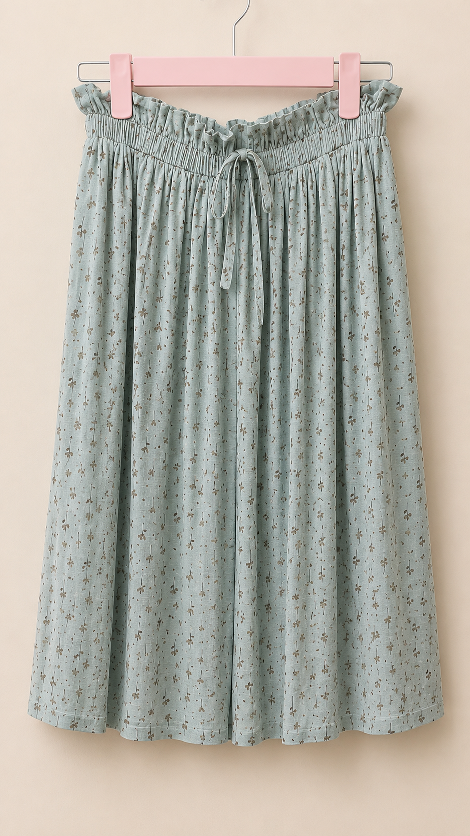 Sage Floral Skirt