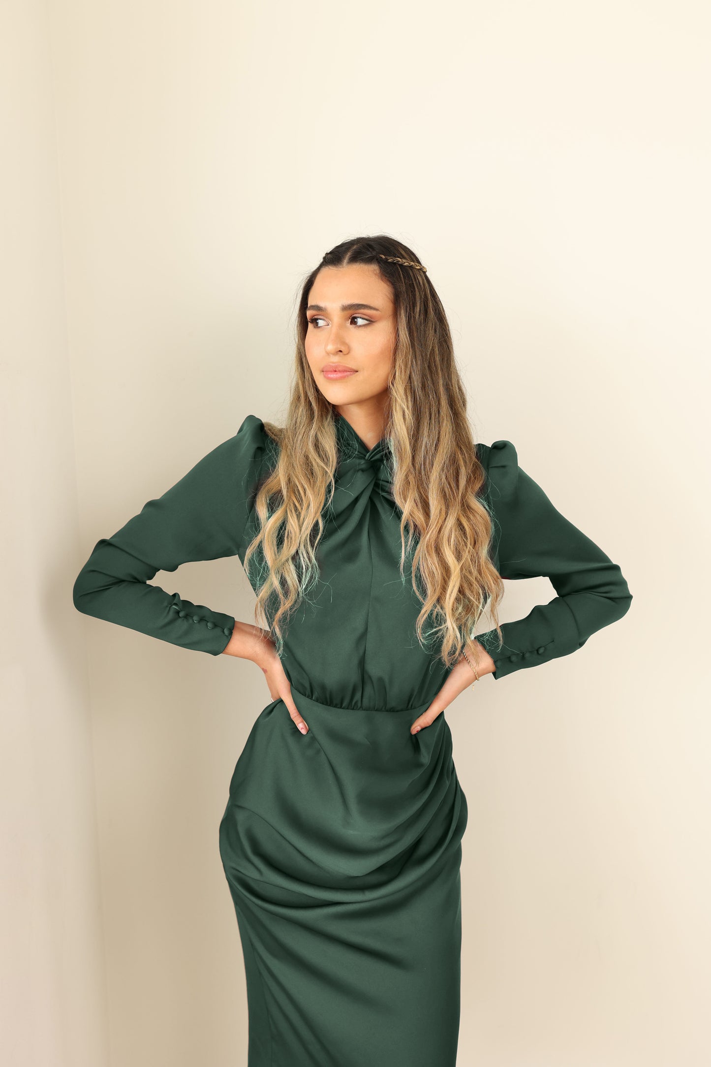 Gabriella Draped Dress