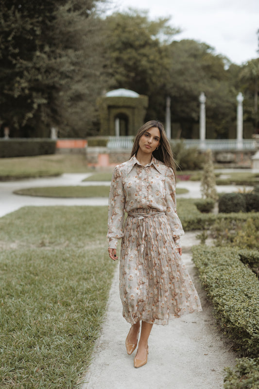 Organza Floral Set
