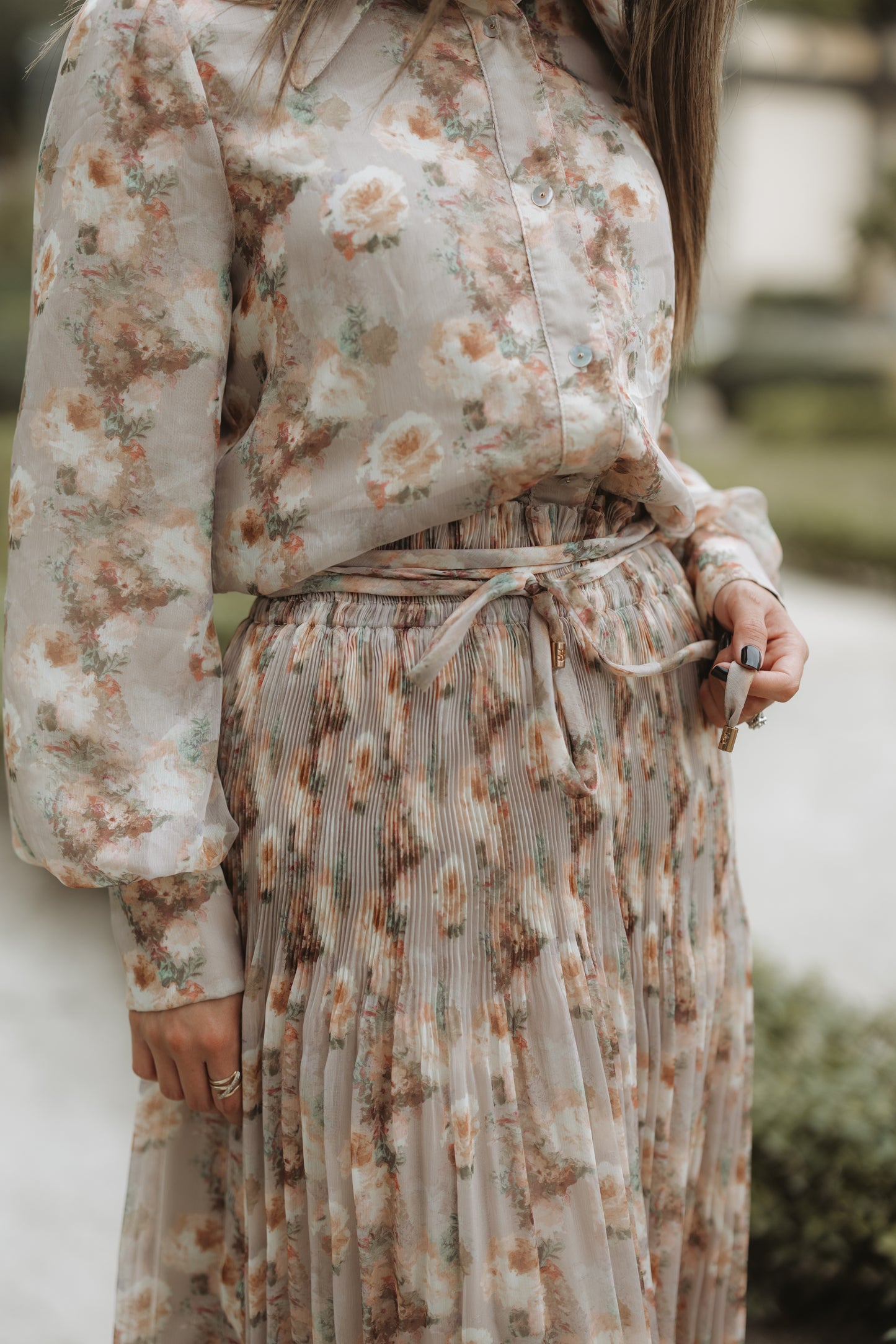 Organza Floral Set
