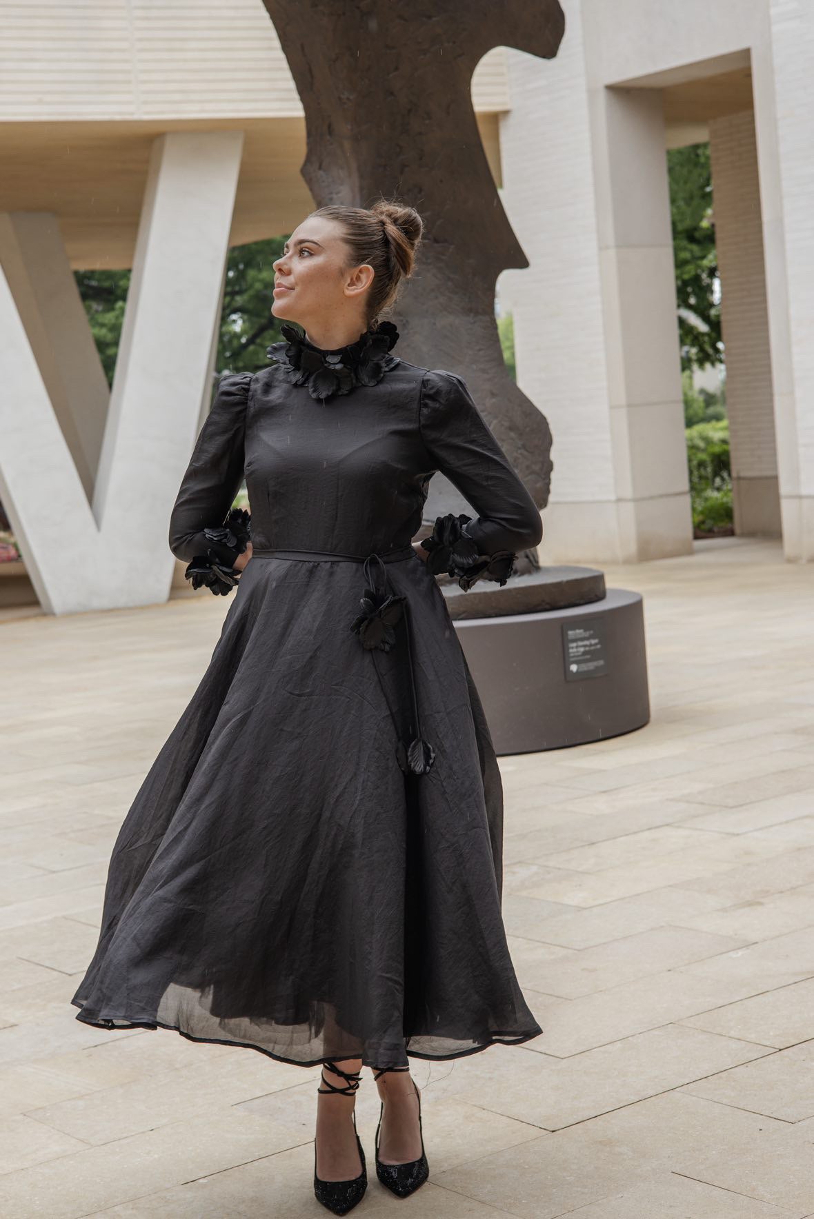 Myriam Petal Midi Dress