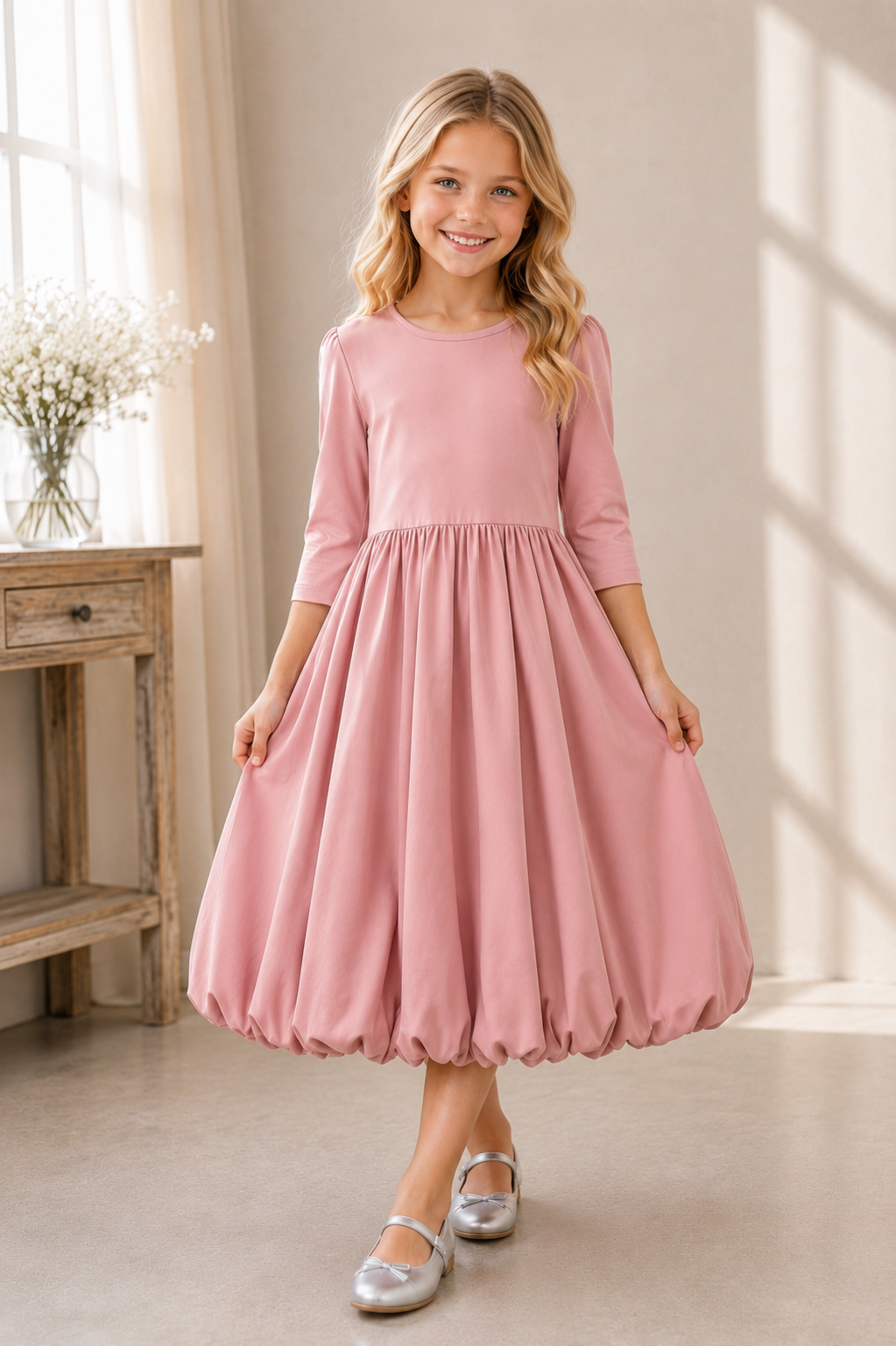 Pink Bubble Dress