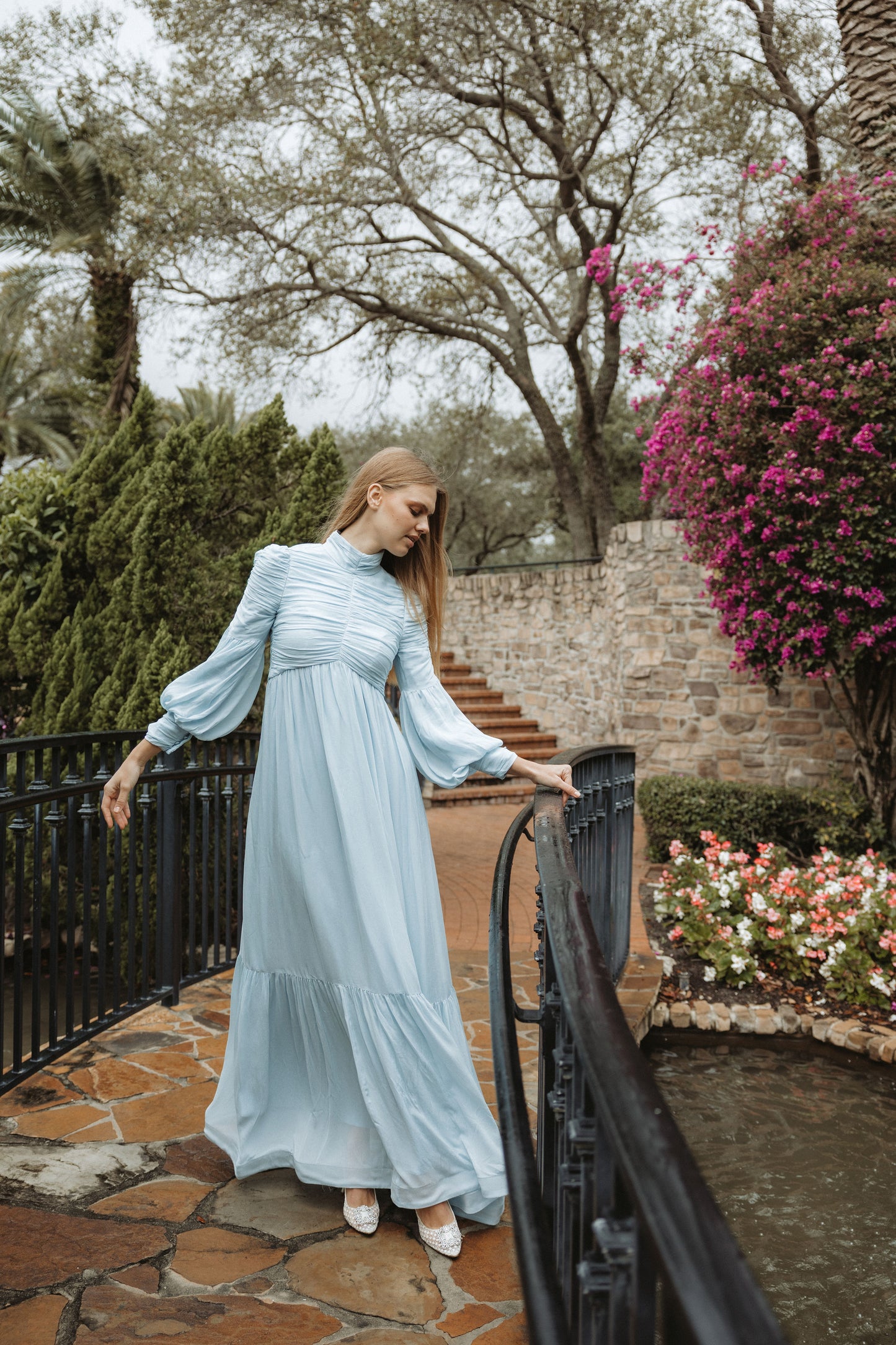 Tova Chiffon Gown