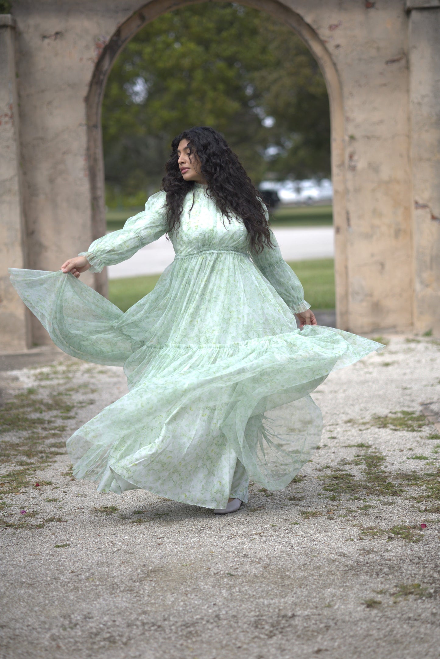 Hodaya Floral Gown