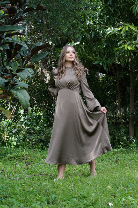 Talya V-Waist Dress