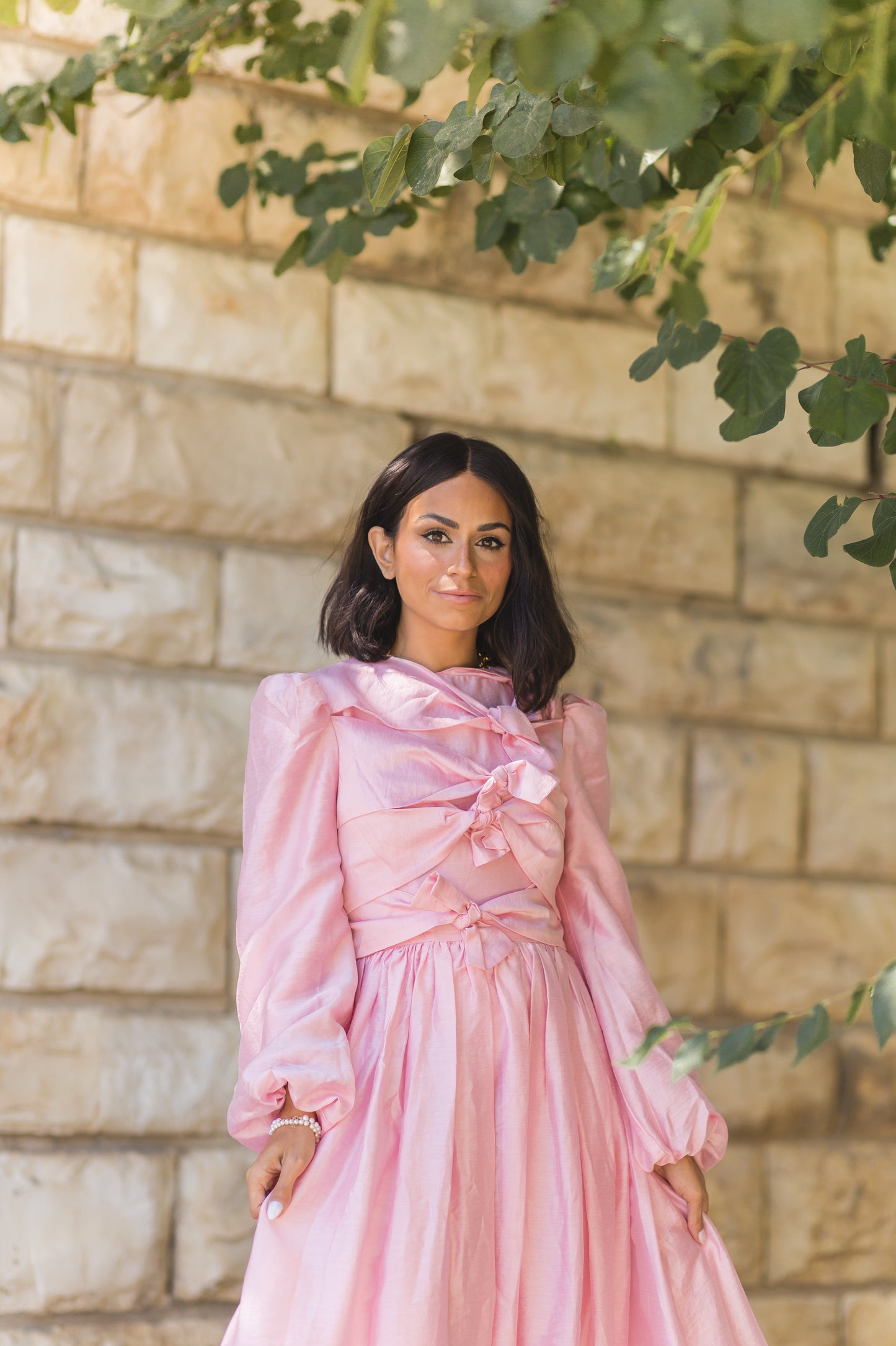 Leah Bow Gown