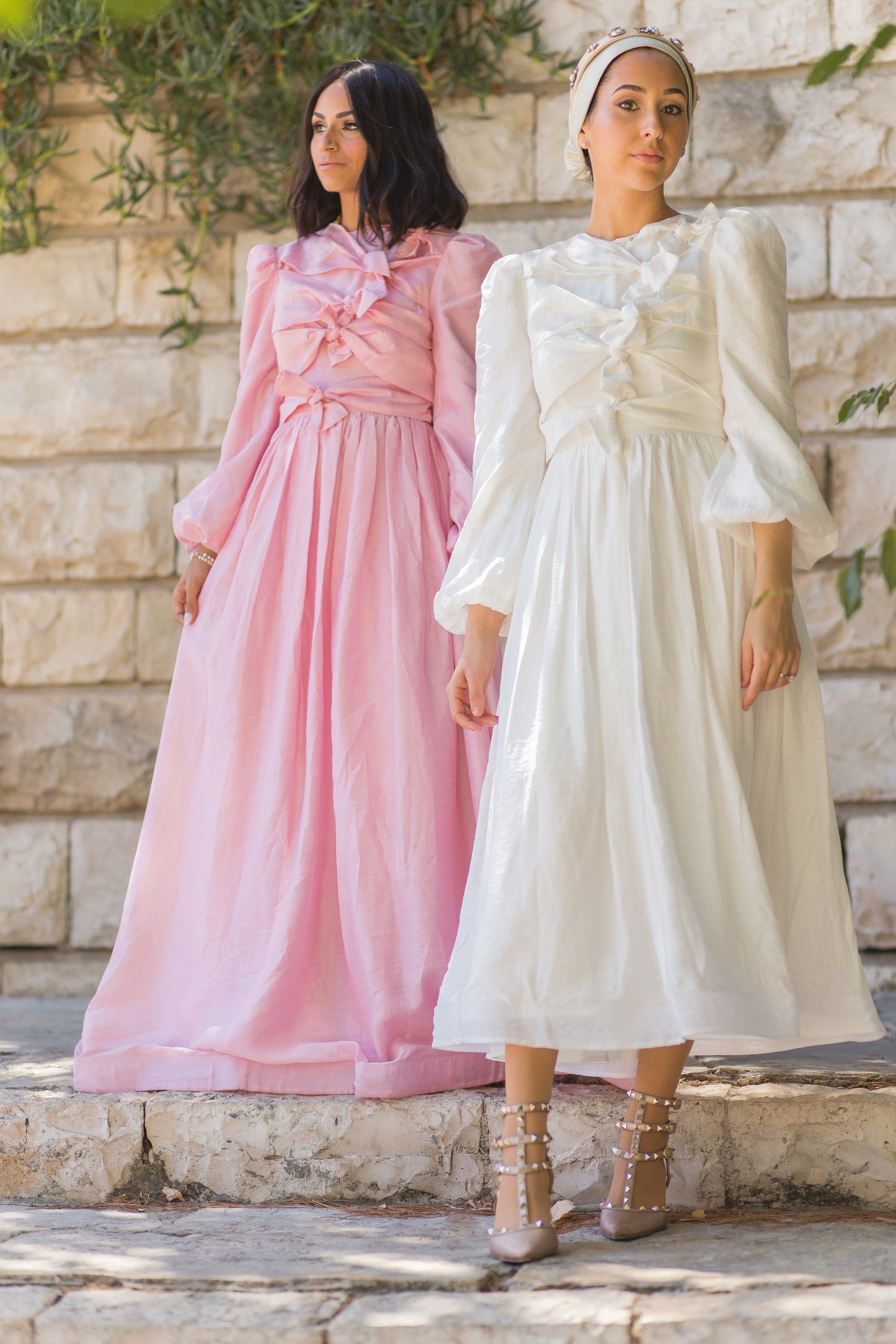 Leah Bow Gown