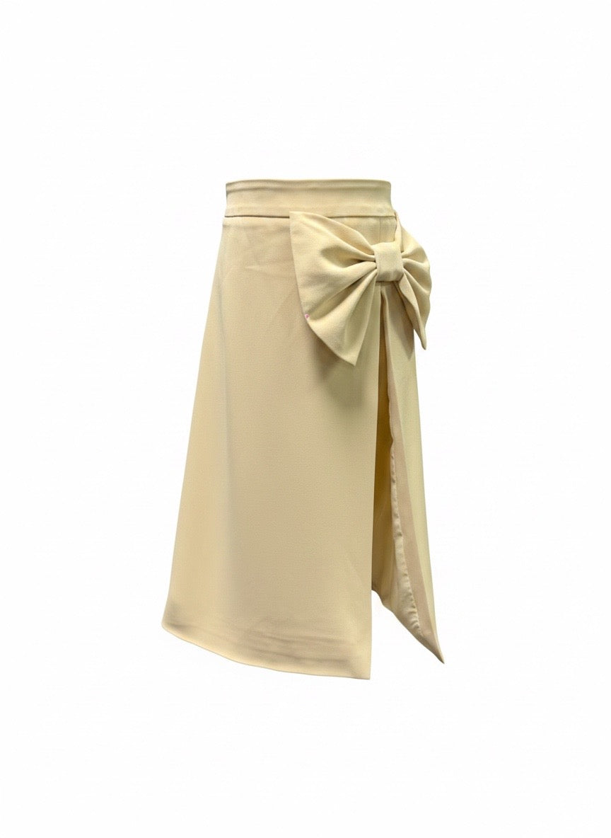 Yellow Bow Skirt