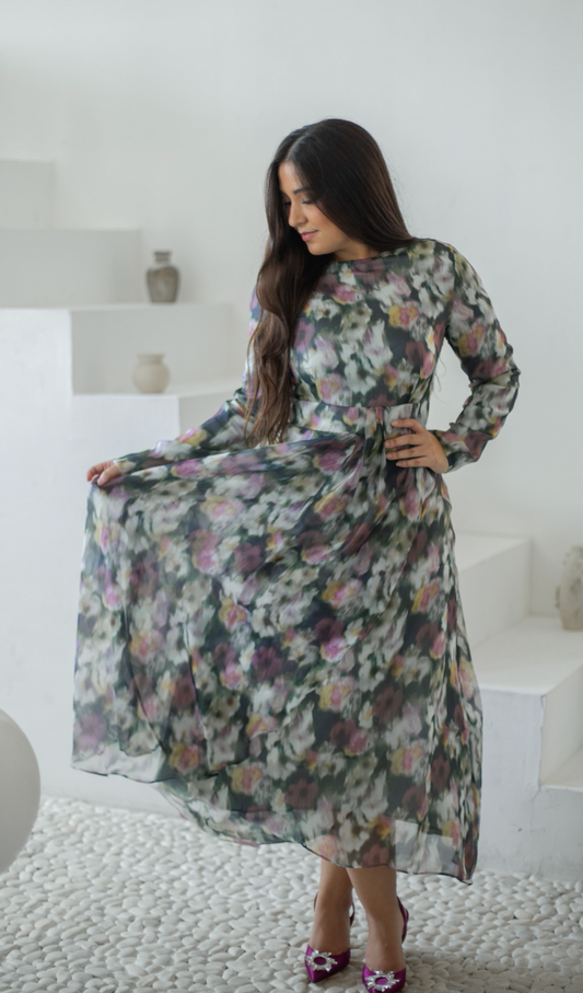 Noya Overlay Dress